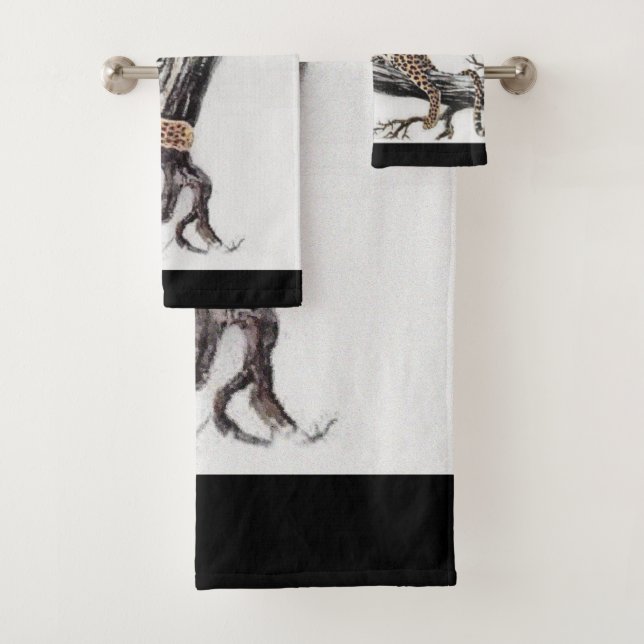 Leopard Lovers Badhandtuch Set (Insitu)