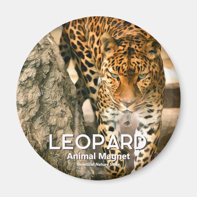 Leopard Magnet (Vorne)