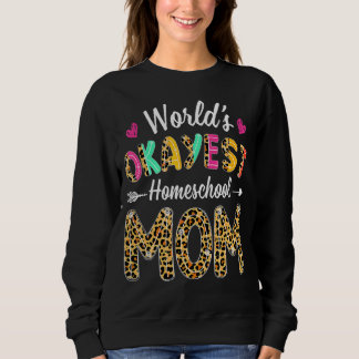 Leopard Mama Mother Tea Sweatshirt