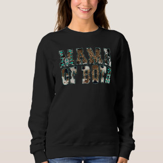 Leopard Mama von beiden Gemstone Western Country M Sweatshirt