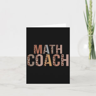Leopard Mathematik Coach versorgt Schule mit Spaß  Karte