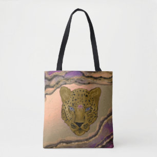 Leopard mit Geode