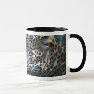 Leopard-Mond-Tasse Tasse