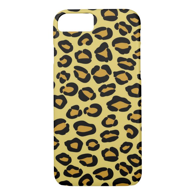 Leopard-Muster Case-Mate iPhone Hülle (Rückseite)