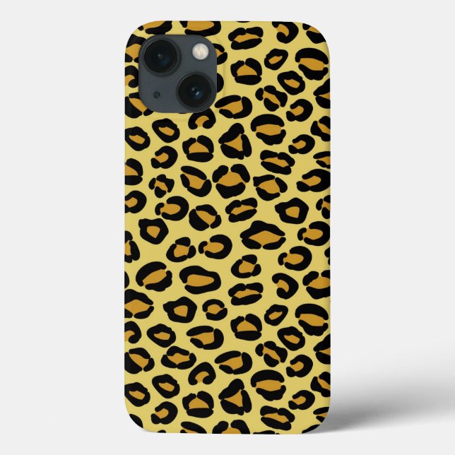 Leopard Muster Case-Mate iPhone Hülle (Rückseite)