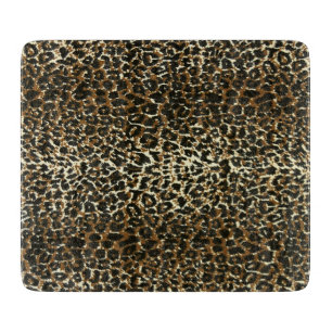 Leopard-Muster-Druck-Schneidebrett Schneidebrett