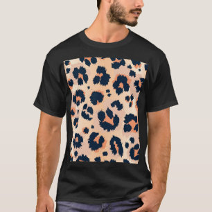 Leopard Muster: Funny Seamless Design T-Shirt