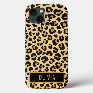 Leopard-Muster für klassische Individuelle Name-Dr Case-Mate iPhone Hülle