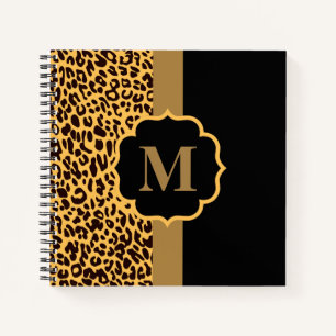 Leopard Muster Notizbuch
