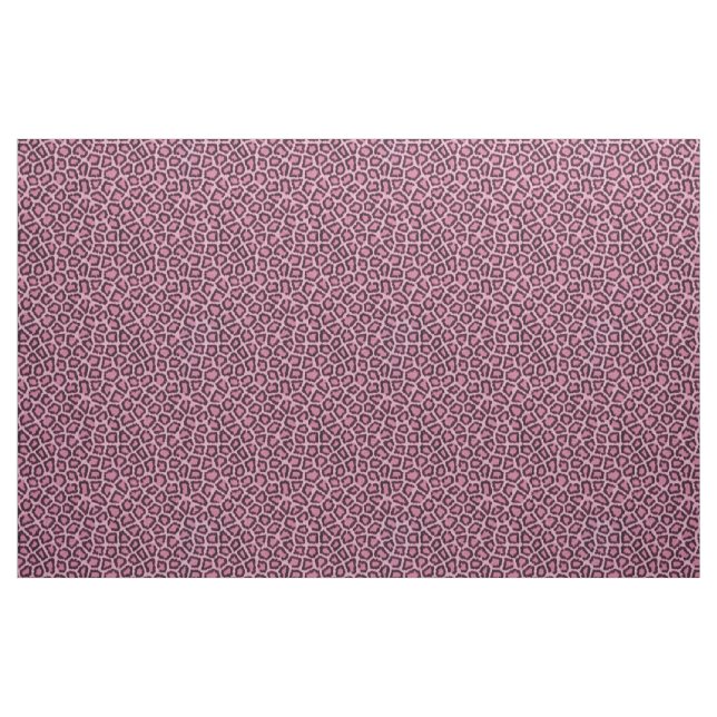 Leopard Muster rosa Stoff (Yard (91,4 cm))
