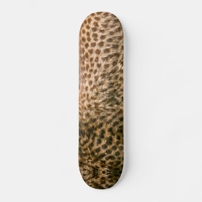 Leopard Muster Skateboard (Vorderseite)
