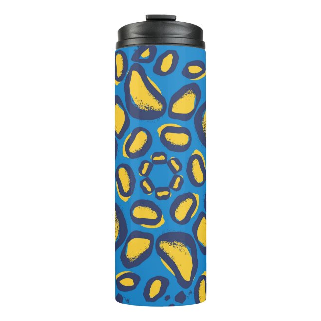 Leopard-Muster Thermosbecher (Vorderseite)