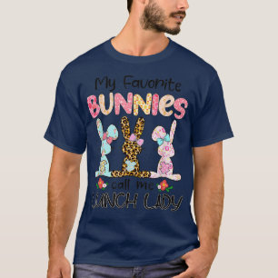Leopard My Liebes Bunnies nennt mich Mittagessen L T-Shirt