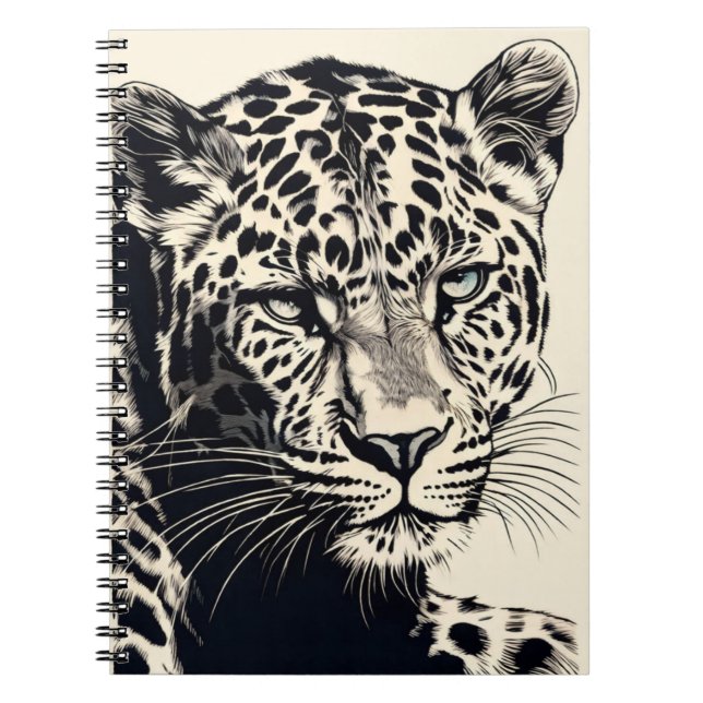 Leopard | Notebook-Journal Notizblock (Vorderseite)