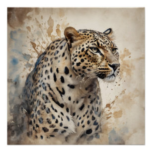 Leopard Nr. 2 Poster