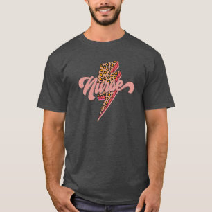 Leopard Nurse Shirt, Leopard Print Nurse Life T-Shirt
