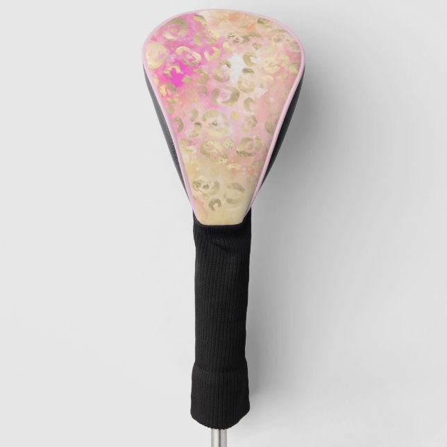 Leopard Paint Serie Design 5  Golf Headcover (Vorderseite)