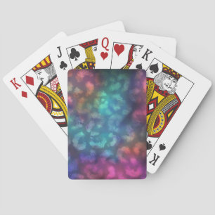 Leopard Paint Serie Design 6   Spielkarten