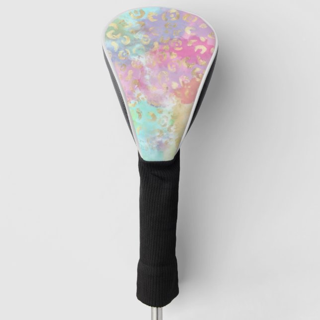 Leopard Paint Series Design 2   Golf Headcover (Vorderseite)
