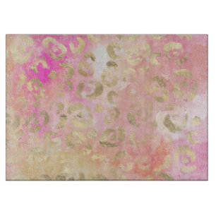 Leopard Paint Series Design 5 Schneidebrett