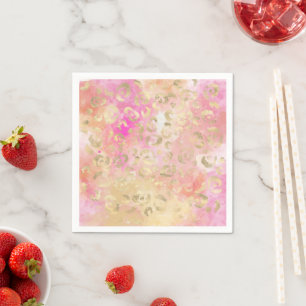 Leopard Paint Series Design 5 Serviette