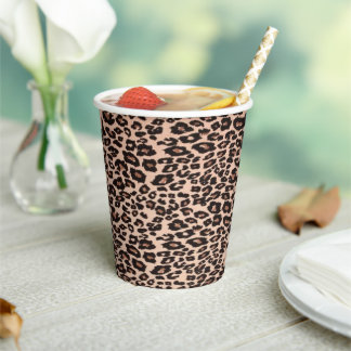 Leopard Party Cup Pappbecher