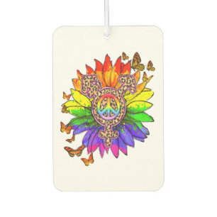 Leopard Pe Schild LGBT Stolz Monat Autolufterfrischer