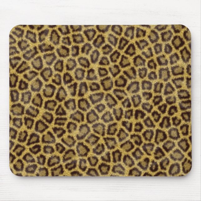 Leopard-Pelz Mousepad (Vorne)