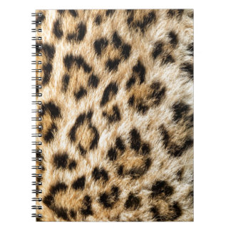 Leopard-Pelz-Notizbuch Notizblock