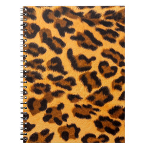 Leopard-Pelzmuster Notizblock