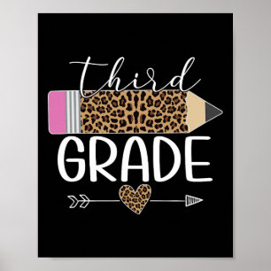 Leopard-Pencil der dritten Klasse Byck Zurück zur Poster