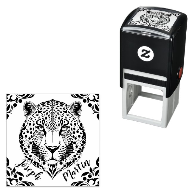 Leopard Permastempel (Beispiel)