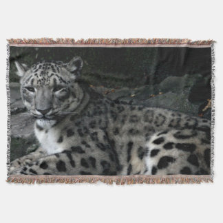 Leopard Picture Blanket Decke