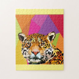 Leopard Pop Art Puzzle