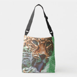 Leopard Portrait Tasche