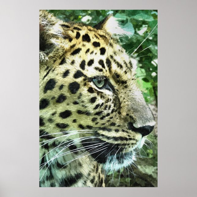 LEOPARD POSTER (Vorne)