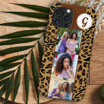 Leopard Print 3 Square Fotos Brown Mit Monogramm Case-Mate iPhone Hülle<br><div class="desc">Mit Monogramm Leopard Drucktelefon Gehäuse personalisiert mit 3 Ihrer Fotos. Die Fotovorlage ist ein Set, mit dem Sie Ihre Bilder im Instagramm-Format anzeigen können. Sie können auch Ihre Initialen hinzufügen. Wenn Sie Probleme mit der Platzierung Ihrer Bilder haben, versuchen Sie, vor dem Hochladen auf ein Quadrat zuzuschneiden. Entworfen für das...</div>