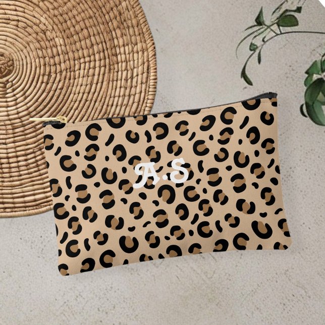 leopard print accessory bag, leopard print makeup  zubehörtasche (Von Creator hochgeladen)