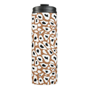 Leopard Print: African Animal Design. Thermosbecher