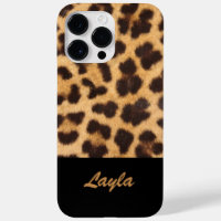 Leopard Print Animal Fish Personalisiert