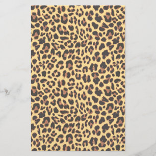 Leopard Print Animal Skin Muster Flyer