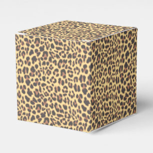 Leopard Print Animal Skin Muster Geschenkschachtel