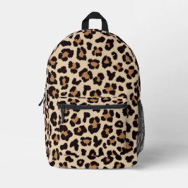 Leopard Print Backpack - Wild Style Bag Bedruckter Rucksack