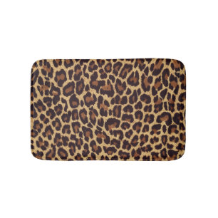 Leopard Print Badematte