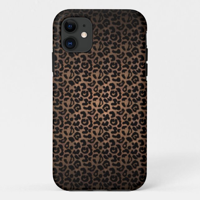 Leopard Print Camouflage Case-Mate iPhone Hülle (Rückseite)