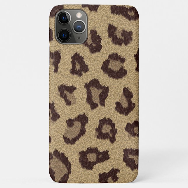Leopard Print Case-Mate iPhone Hülle (Rückseite)