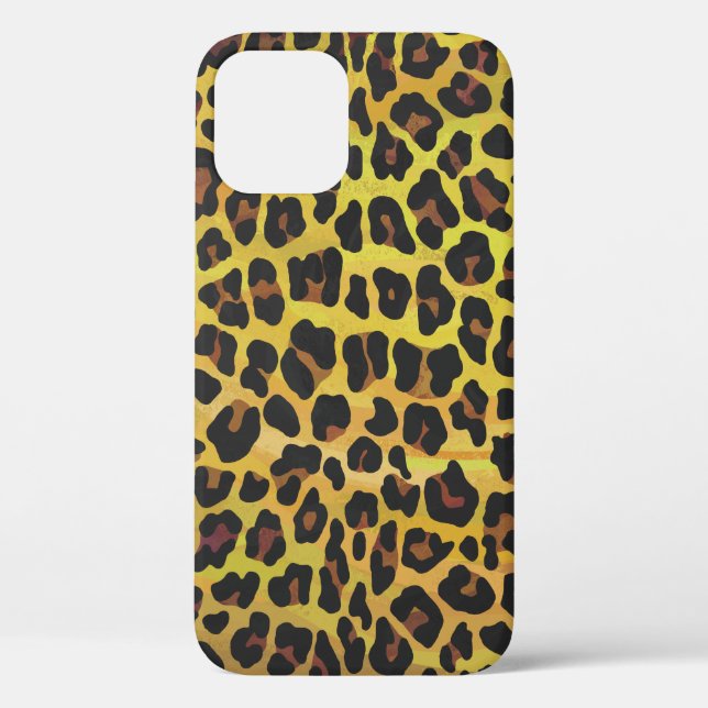 Leopard Print Case-Mate iPhone Hülle (Rückseite)