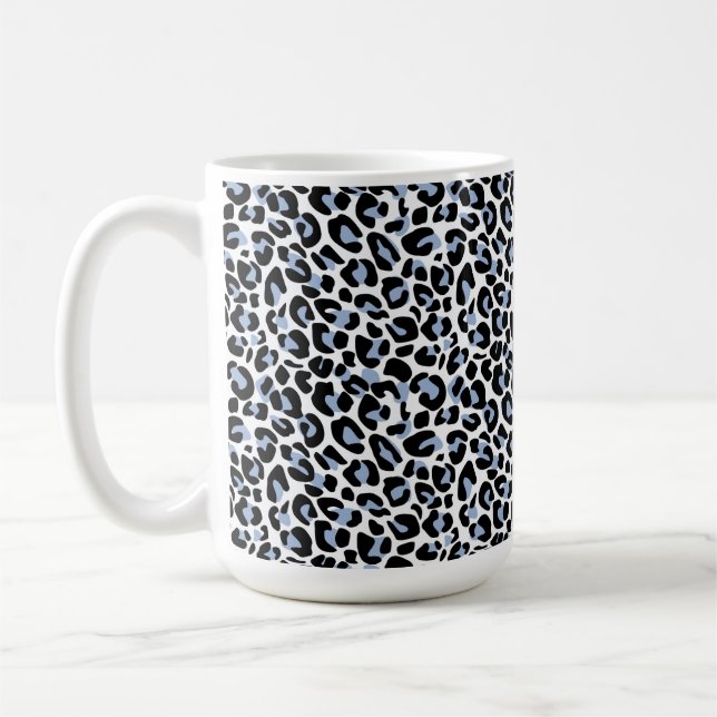 Leopard Print Coffee Tasse (Links)