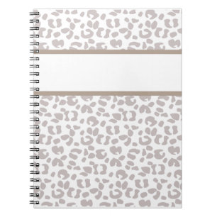 Leopard Print Custom Personalisiert Notebook Journ Notizblock