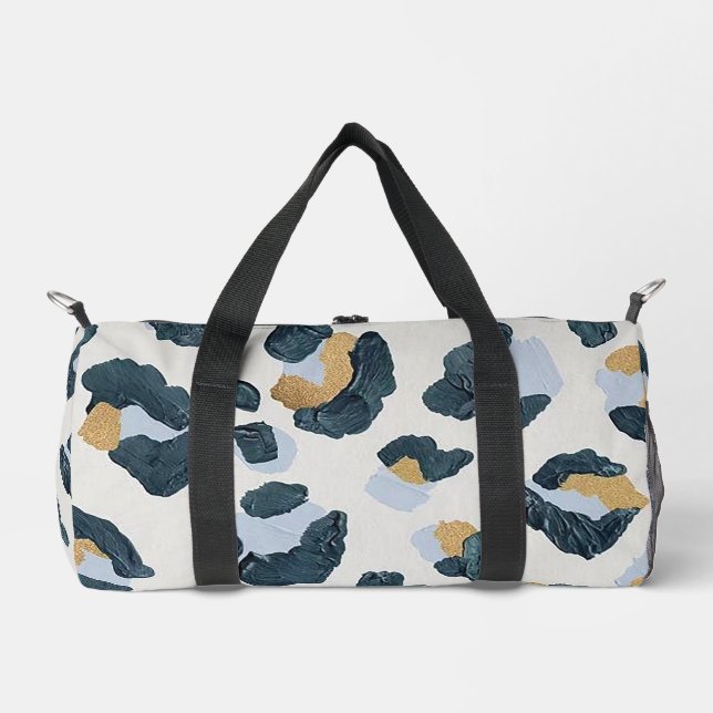 Leopard Print Duffle Bag (Vorderseite)